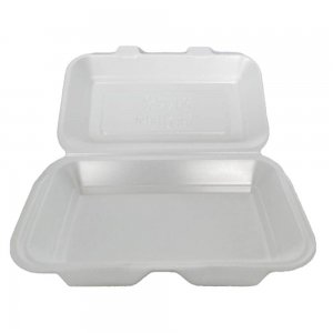 Caserola Alba XPS, Necompartimentata 240x155x70 cu Capac Atasat, 250 Buc/Set Caserola Alba XPS, Necompartimentata 240x155x70 cu Capac Atasat, 250 Buc/Set