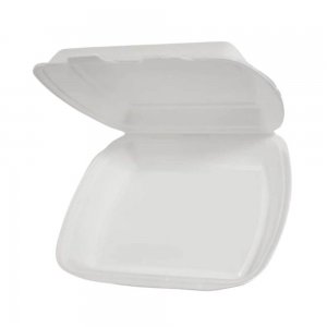 Caserola Alba XPS, Necompartimentata 240x210x70 cu Capac Atasat, 200 Buc/Set