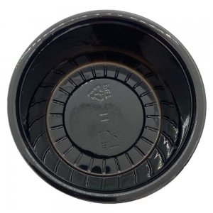 Sosiera Rotunda Neagra din PP, 100 ml, 100 Buc/Set Sosiera Rotunda Neagra din PP, 100 ml, 100 Buc/Set