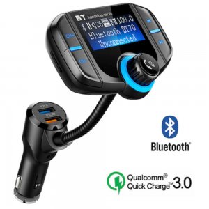 Modulator FM, Bluetooth 2 x USB, Quick Charge 3.0 Modulator FM, Bluetooth 2 x USB, Quick Charge 3.0