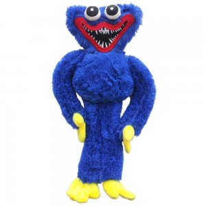 Jucarie de Plus, ASKSA, Huggy Wuggy, Culoare Albastru, 40 cm Jucarie de Plus, ASKSA, Huggy Wuggy, Culoare Albastru, 40 cm