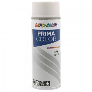 Duplicolor Prima RAL 9010 Alb Lucios, 400 ml, Cod 789076 Duplicolor Prima RAL 9010 Alb Lucios, 400 ml, Cod 789076