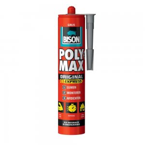 Adeziv si Etanseizant Bison MS Polimer Poly Max Original Express Gri, 425 g Adeziv si Etanseizant Bison MS Polimer Poly Max Original Express Gri, 425 g