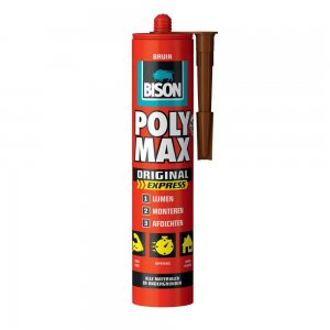 Adeziv si Etanseizant Bison MS Polimer Poly Max Original Express Maro, 425 g Adeziv si Etanseizant Bison MS Polimer Poly Max Original Express Maro, 425 g