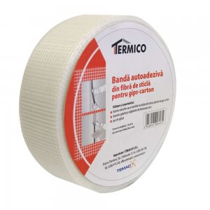 Banda Termico Autoadeziva pentru Rigips, 48 mm x 20 m Banda Termico Autoadeziva pentru Rigips, 48 mm x 20 m