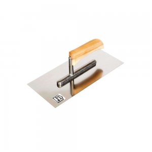 Gletiera Instar din Inox cu Maner din Lemn, 270x128 mm