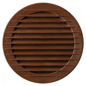Karro Grila Aerisire Rotunda, Diametru 70 mm, Maro Karro Grila Aerisire Rotunda, Diametru 70 mm, Maro