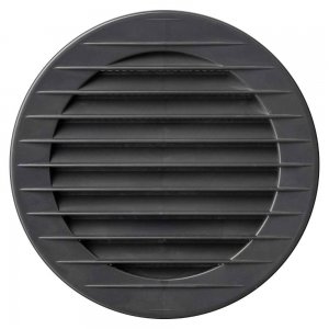 Karro Grila Aerisire Rotunda, Diametru 100 mm, Grafit Karro Grila Aerisire Rotunda, Diametru 100 mm, Grafit