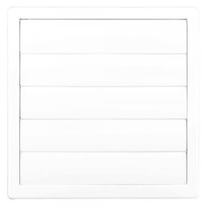 Karro Grila Aerisire Gravitationala, 170mmx170mm, Alb Karro Grila Aerisire Gravitationala, 170mmx170mm, Alb