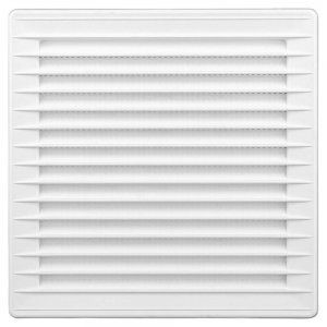 Karro Grila Aerisire cu Prindere Reglabila, 170mmx170mm, Alb Karro Grila Aerisire cu Prindere Reglabila, 170mmx170mm, Alb