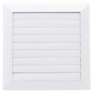 Karro Grila Aerisire cu Inchidere, 172mmx172mm, Diametru 100 mm, Alb Karro Grila Aerisire cu Inchidere, 172mmx172mm, Diametru 100 mm, Alb