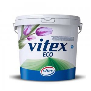 Vopsea Lavabila Vitex Eco cu Proprietati Antimicrobiene, Alb, 3 L
