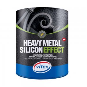 Vopsea Heavy Metal Silicon 749 Verde Lucios, 750 ml