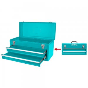 Total - Cutie Metalica Pentru Unelte Cu Sertare (i Total - Cutie Metalica Pentru Unelte Cu Sertare (i