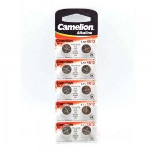 Baterii de Ceas CAMELION AG 12, 10 Buc/Set