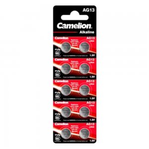 Baterii de Ceas CAMELION AG 13, 10 Buc/Set