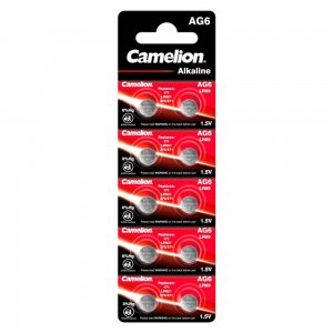 Baterii de Ceas CAMELION AG 6, 10 Buc/Set