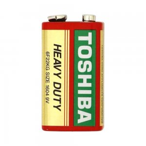 Baterie TOSHIBA Heavy Duty 6F22 9V KG