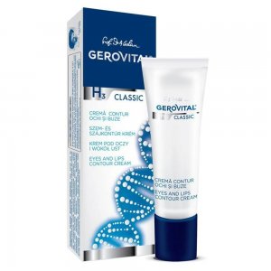 Crema Gerovital H3 Classic Contur Ochi si Buze, 15 ml Crema Gerovital H3 Classic Contur Ochi si Buze, 15 ml