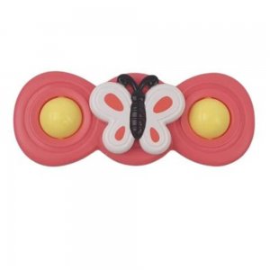 Spinner pentru Copii, Fluture, 2 Laturi, Silicon Roz Spinner pentru Copii, Fluture, 2 Laturi, Silicon Roz
