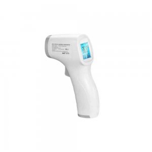 Termometru Digital cu Infrarosu QQZM, 146 g,  32 Functii de Memorie, Alb, Termometre Non Contact cu Infrarosu, Termometru Profesional, Termometre Profesionale cu Infrarosu, Termometre Digitale Non Contact