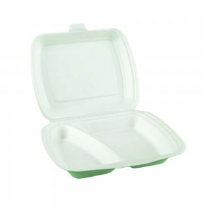 Set 100 Caserole Bicompartimentate TSC22, 175x140x60 mm, Polistiren Set 100 Caserole Bicompartimentate TSC22, 175x140x60 mm, Polistiren