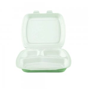 Set 100 Caserole Tricompartimentate TSC33, 175x140x60 mm, Polistiren Set 100 Caserole Tricompartimentate TSC33, 175x140x60 mm, Polistiren