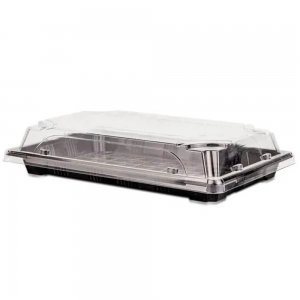 Set 100 Caserole pentru Sushi, 216x136 mm, Plastic  Set 100 Caserole pentru Sushi, 216x136 mm, Plastic