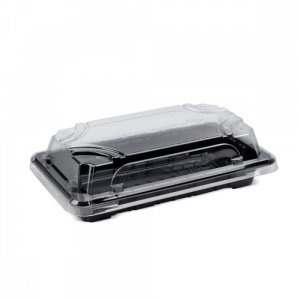 Set 100 Caserole pentru Sushi, 160x91 mm, Plastic  Set 100 Caserole pentru Sushi, 160x91 mm, Plastic