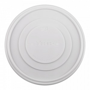 Capace Biodegradabile Albe din CPLA pentru Boluri, Diametru 115 mm, 50 Buc/Set - Capace Ecologice Capace Biodegradabile Albe din CPLA pentru Boluri, Diametru 115 mm, 50 Buc/Set - Capace Ecologice