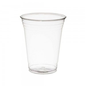 Pahare Biodegradabile Transparente din PLA, Capacitate 270 ml, 50 Buc/Set - Pahare Ecologice