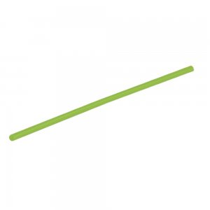Paie Biodegradabile Verzi din PLA, 6x210 mm, 100 Buc/Set - Paie Ecologice