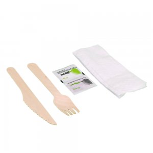 Set 100 Tacamuri Bis Lemn, Furculita, Cutit, Servetel, Sare, Piper Set 100 Tacamuri Bis Lemn, Furculita, Cutit, Servetel, Sare, Piper