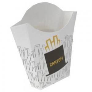 Cutie Model Negru pentru Cartofi Prajiti, 14x15 cm, 100 Buc/Bax - Ambalaje Fast Food Cutie Model Negru pentru Cartofi Prajiti, 14x15 cm, 100 Buc/Bax - Ambalaje Fast Food