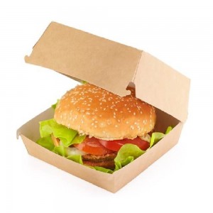 Cutie Natur pentru Hamburger Mare, 13x13x10 cm, 150 Buc/Bax - Ambalaj Fast Food Cutie Natur pentru Hamburger Mare, 13x13x10 cm, 150 Buc/Bax - Ambalaj Fast Food