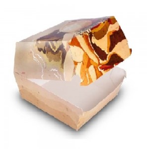 Cutie Hamburger Model Galben, 12x12x8 cm, 125 Buc/Bax - Ambalaj pentru Fast Food Cutie Hamburger Model Galben, 12x12x8 cm, 125 Buc/Bax - Ambalaj pentru Fast Food