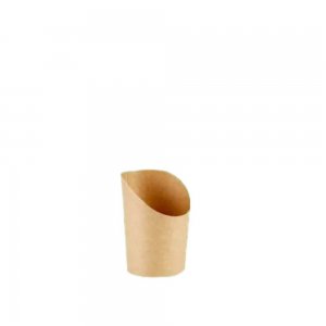 Set 55 Pahare pentru Cartofi Prajiti, Marime Medie, Carton Wrap Natur, Interior cu Polietilena Set 55 Pahare pentru Cartofi Prajiti, Marime Medie, Carton Wrap Natur, Interior cu Polietilena