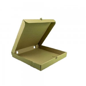 Set 100 Cutii Pizza Neimprimate, 200x200x40 mm, Carton Natur Set 100 Cutii Pizza Neimprimate, 200x200x40 mm, Carton Natur
