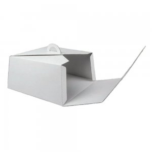 Set 25 Cutii Tort CT7, 350x350x145 mm, Carton Alb Set 25 Cutii Tort CT7, 350x350x145 mm, Carton Alb