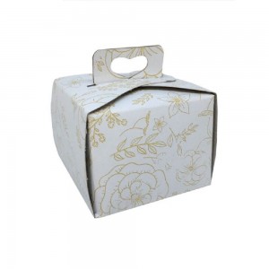 Cutii pentru Prajituri Model Floral, 11x11 cm, 25 Buc/Bax, Carton Duplex - Ambalaj Cofetarie Cutii pentru Prajituri Model Floral, 11x11 cm, 25 Buc/Bax, Carton Duplex - Ambalaj Cofetarie