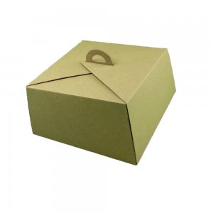 Set 25 Cutii Tort CT3, 300x300x145 mm, Carton Natur Set 25 Cutii Tort CT3, 300x300x145 mm, Carton Natur
