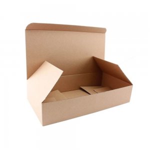 Set 50 Cutii cu Autoformare, 180x120x140 mm, Carton Natur Set 50 Cutii cu Autoformare, 180x120x140 mm, Carton Natur
