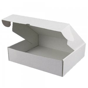 Set 100 Cutii cu Autoformare, 91x90x47 mm, Carton Alb Set 100 Cutii cu Autoformare, 91x90x47 mm, Carton Alb