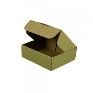 Set 100 Cutii cu Autoformare, 100x100x60 mm, Carton Natur Set 100 Cutii cu Autoformare, 100x100x60 mm, Carton Natur