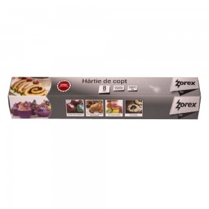 Rola Hartie pentru Copt Zorex Clasic, 38cm x 8m, Greutate 100g, Pergament pentru Tavi, Hartie de Copt, Hartie de Copt in Rola, Hartie de Copt Siliconata, Hartie de Copt Termorezistenta, Hartie Pergament Siliconata Rola Hartie pentru Copt Zorex Clasic, 38cm x 8m, Greutate 100g, Pergament pentru Tavi, Hartie de Copt, Hartie de Copt in Rola, Hartie de Copt Siliconata, Hartie de Copt Termorezistenta, Hartie Pergament Siliconata