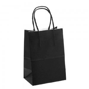 Pungi Cadou cu Model Negru 18x8x26 cm, 100 Buc/Bax, Sacose si Plase din Hartie Pungi Cadou cu Model Negru 18x8x26 cm, 100 Buc/Bax, Sacose si Plase din Hartie