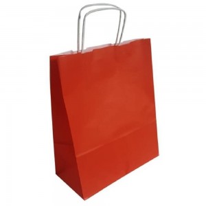 Pungi Cadou cu Model Rosu 25x10x30 cm, 100 Buc/Bax, Sacose si Plase din Hartie Pungi Cadou cu Model Rosu 25x10x30 cm, 100 Buc/Bax, Sacose si Plase din Hartie