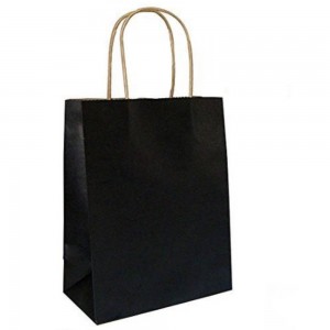 Sacose din Hartie Model Negru, 25x9.5x30 cm, 100 Buc/Bax, Plase pentru Cadouri Sacose din Hartie Model Negru, 25x9.5x30 cm, 100 Buc/Bax, Plase pentru Cadouri