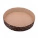 Forma de Copt pentru Tarta, 200x35 mm, Rotunda, Culoare Maro, Forme de Copt din Hartie Siliconata, Forme de Unica Folosinta pentru Prajituri, Tava din Hartie Siliconata pentru Prajituri   1,95 lei 