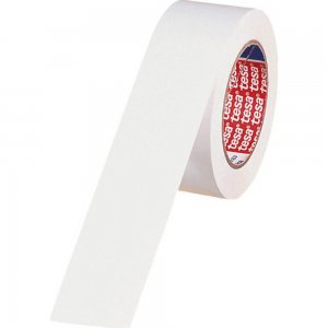 Banda Adeziva Marcare Tesa,  Alb, 50mm x 33m, Banda Adeziva Alba Tesa, Banda Adeziva pentru Marcare Ieftina, Banda Adeziva Tesa Ieftina, Banda de Marcare PVC, Benzi Adezive Albe, Benzi Adezive Colorate, Scotch Alb